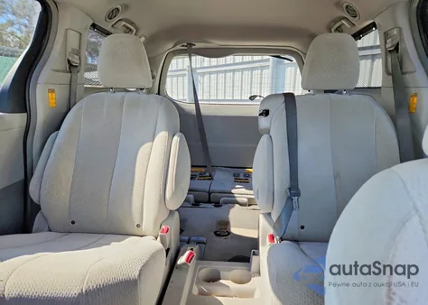 2014 Toyota Sienna Le из США, поврежденный, VIN 5TDKK3DC8ES486182